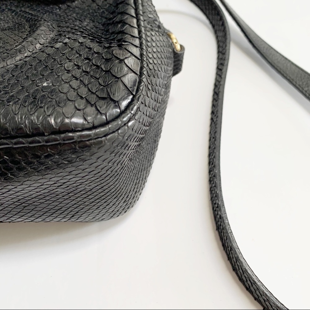 ❤️ SOLD Rare Gucci Soho Disco Python Crossbody - Picture 3 of 8